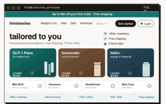 thimblesites preview